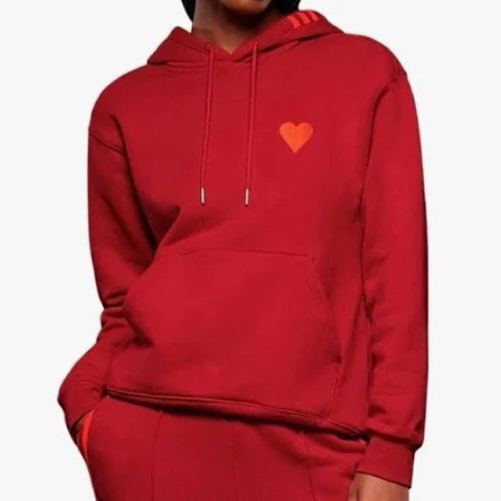 Unisex / Men's adidas x IVY PARK / Ivy Heart Hoodie - Power Red Size Small